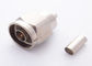 Crimp Straight GR 214 Wireless Satellite To Aerial Connector N Type Male Plug supplier