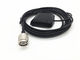 TNC Male Connector Portable Car GPS Antenna , Vehicle Gps Antenna With RG 174 3 M Cable supplier